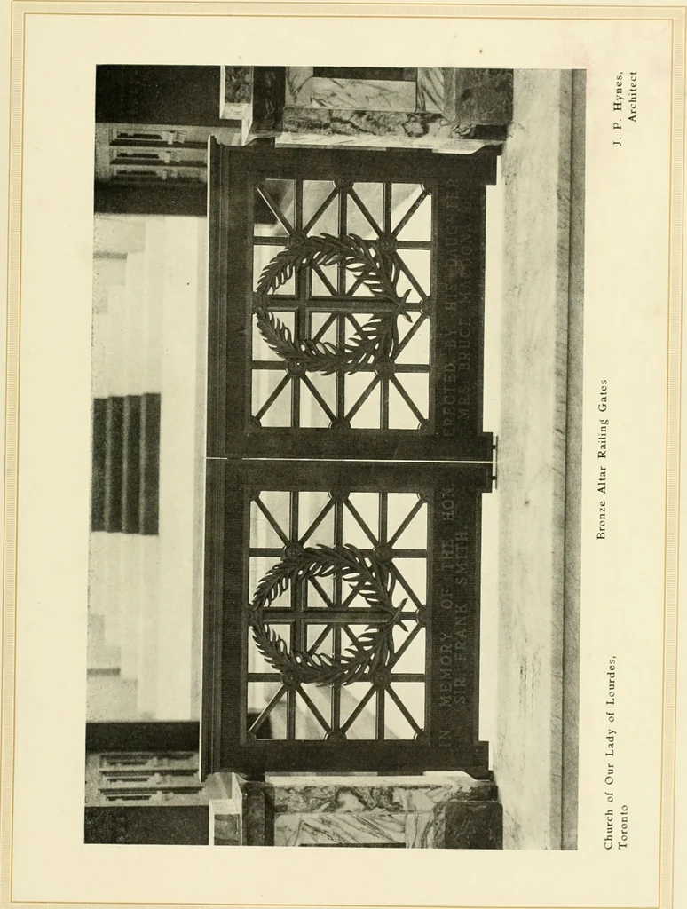 An illustration from Architectural bronze and iron. --, 1913, leaf 76