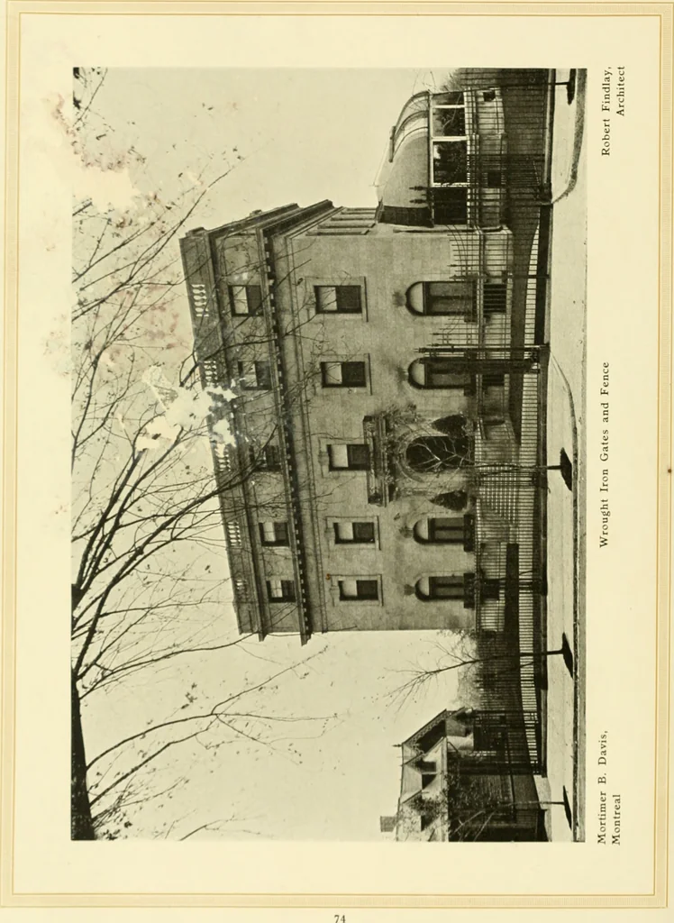 An illustration from Architectural bronze and iron. --, 1913, leaf 79
