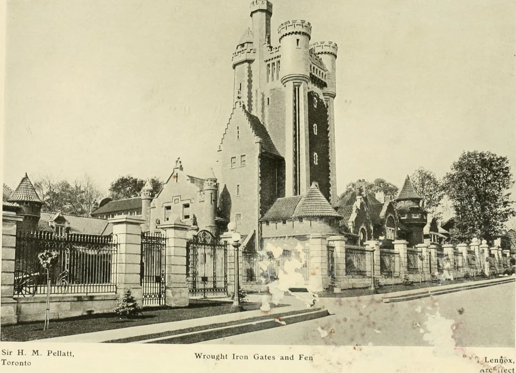 An illustration from Architectural bronze and iron. --, 1913, leaf 80
