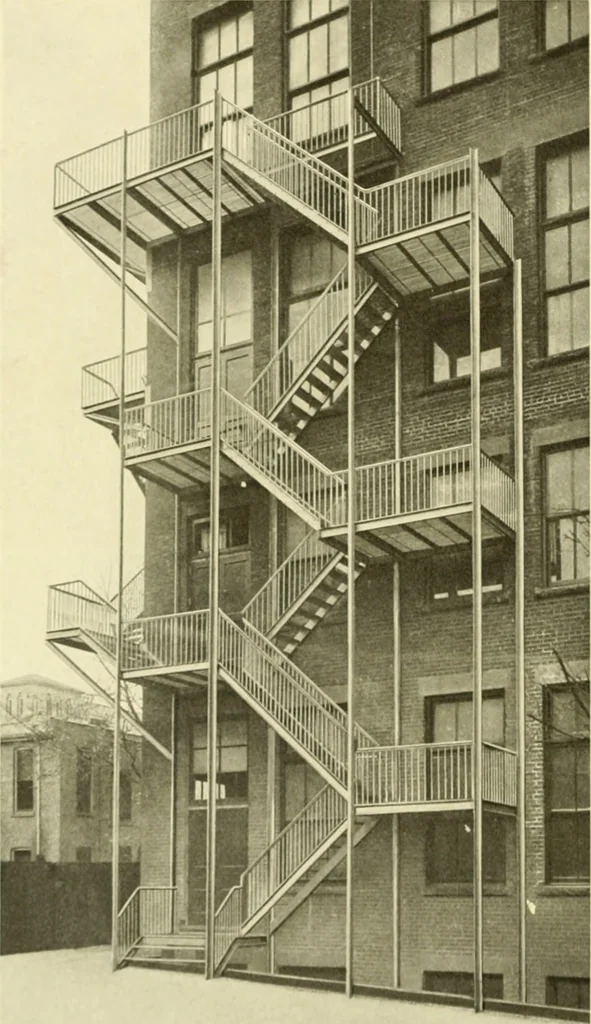 An illustration from Architectural bronze and iron. --, 1913, leaf 85
