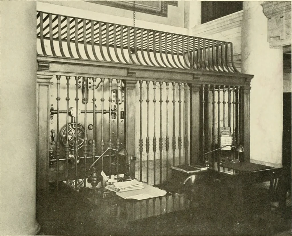 An illustration from Architectural bronze and iron. --, 1913, leaf 86