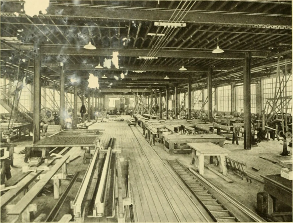 An illustration from Architectural bronze and iron. --, 1913, leaf 9
