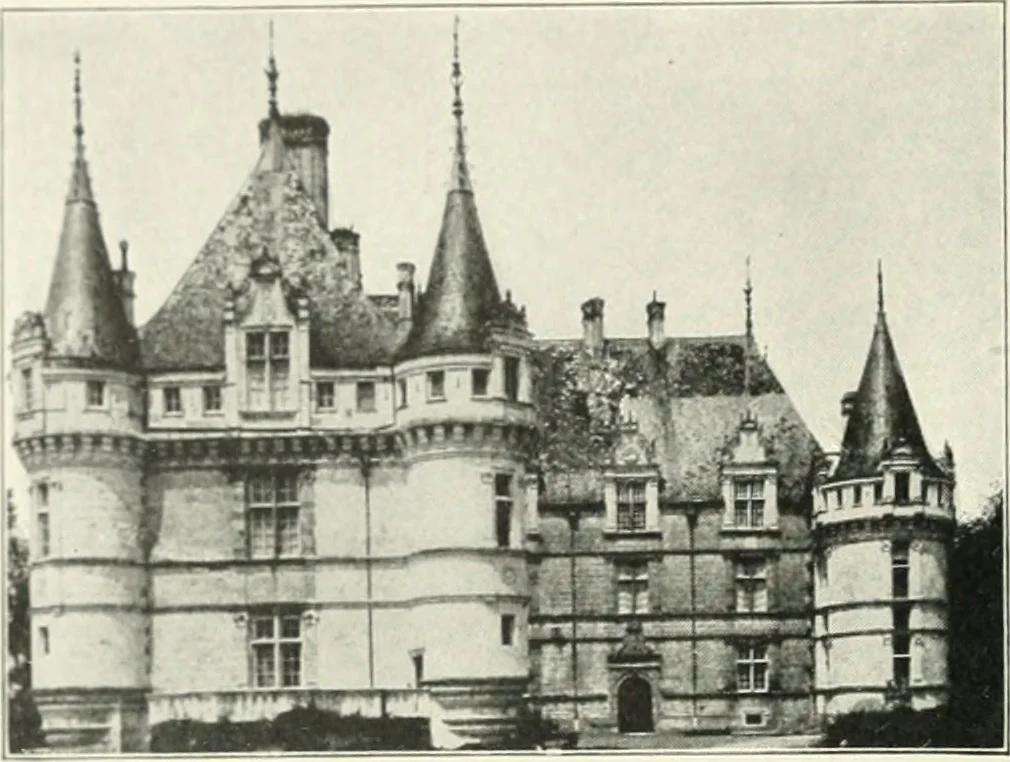 An illustration from Architectural composition : an attempt to order and phrase ideas which hitherto have been only felt by the instinctive taste of designers, 1908, leaf 107