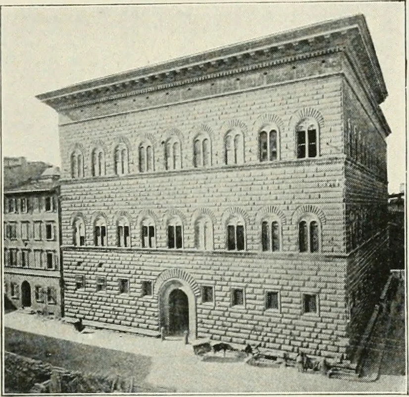 An illustration from Architectural composition : an attempt to order and phrase ideas which hitherto have been only felt by the instinctive taste of designers, 1908, leaf 140