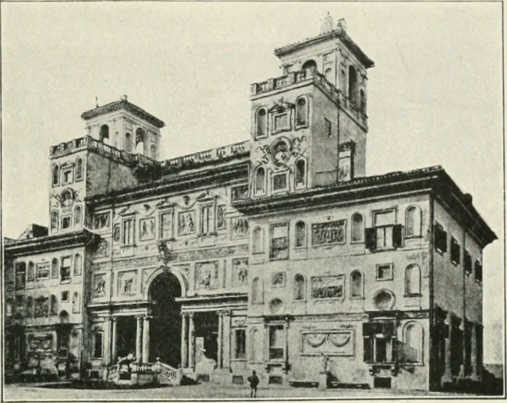 An illustration from Architectural composition : an attempt to order and phrase ideas which hitherto have been only felt by the instinctive taste of designers, 1908, leaf 162