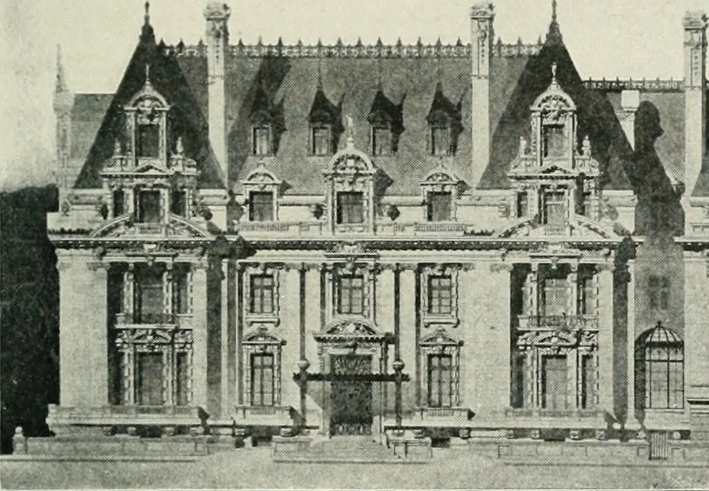 An illustration from Architectural composition : an attempt to order and phrase ideas which hitherto have been only felt by the instinctive taste of designers, 1908, leaf 178
