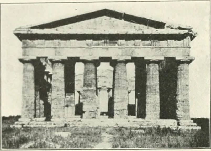 An illustration from Architectural composition : an attempt to order and phrase ideas which hitherto have been only felt by the instinctive taste of designers, 1908, leaf 179
