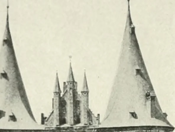 An illustration from Architectural composition : an attempt to order and phrase ideas which hitherto have been only felt by the instinctive taste of designers, 1908, leaf 185