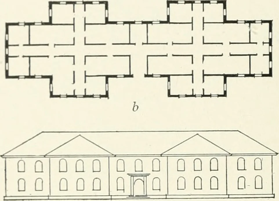 An illustration from Architectural composition : an attempt to order and phrase ideas which hitherto have been only felt by the instinctive taste of designers, 1908, leaf 197