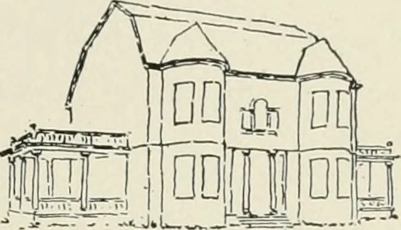 An illustration from Architectural composition : an attempt to order and phrase ideas which hitherto have been only felt by the instinctive taste of designers, 1908, leaf 202