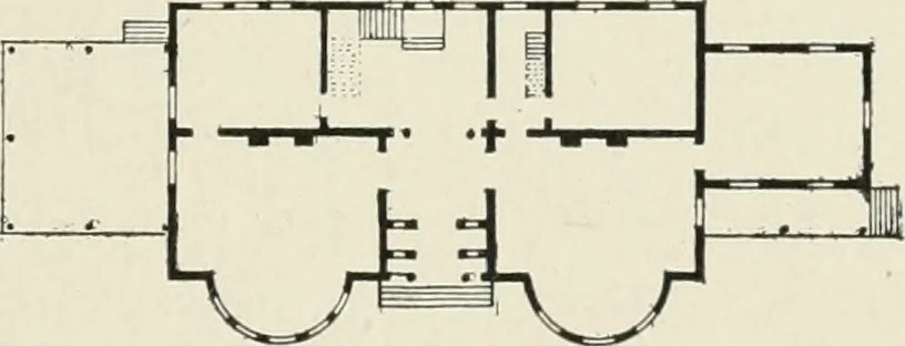 An illustration from Architectural composition : an attempt to order and phrase ideas which hitherto have been only felt by the instinctive taste of designers, 1908, leaf 202