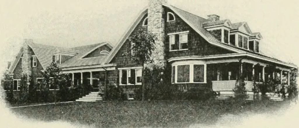 An illustration from Architectural composition : an attempt to order and phrase ideas which hitherto have been only felt by the instinctive taste of designers, 1908, leaf 216
