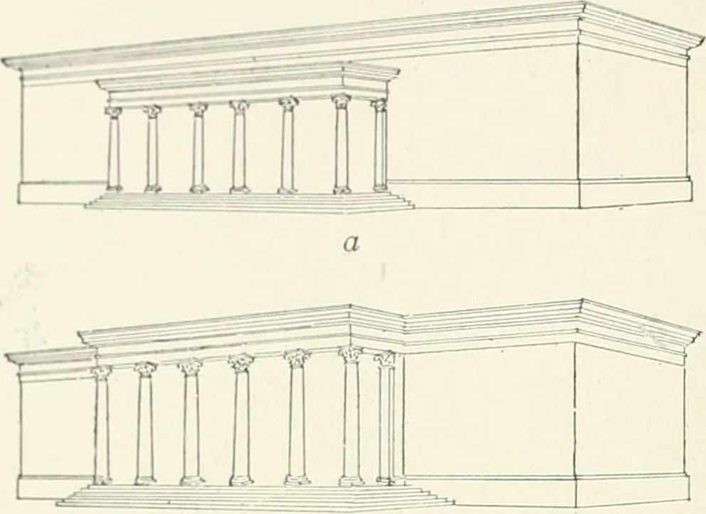 An illustration from Architectural composition : an attempt to order and phrase ideas which hitherto have been only felt by the instinctive taste of designers, 1908, leaf 225