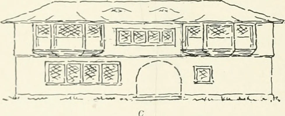 An illustration from Architectural composition : an attempt to order and phrase ideas which hitherto have been only felt by the instinctive taste of designers, 1908, leaf 227