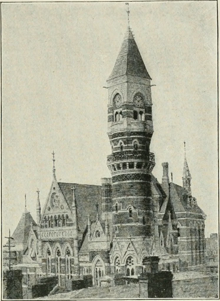 An illustration from Architectural composition : an attempt to order and phrase ideas which hitherto have been only felt by the instinctive taste of designers, 1908, leaf 46