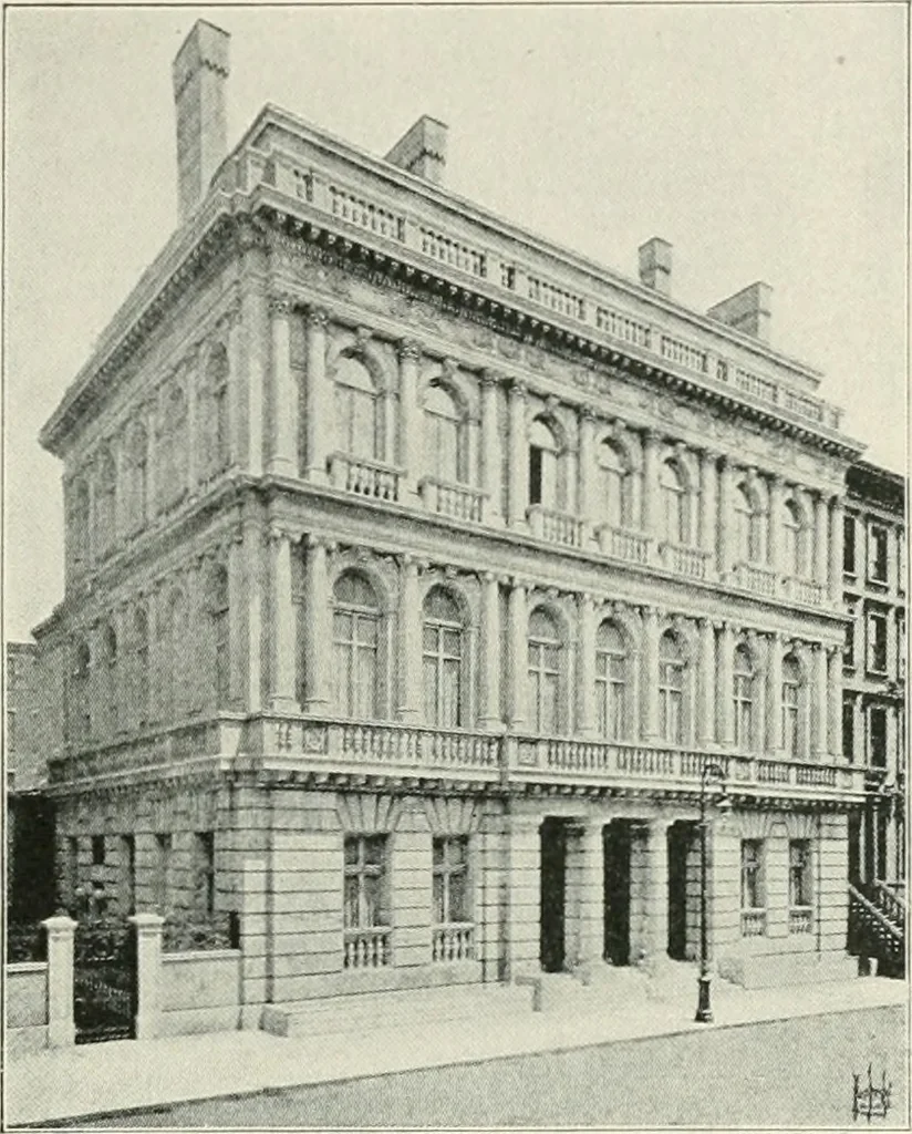 An illustration from Architectural composition : an attempt to order and phrase ideas which hitherto have been only felt by the instinctive taste of designers, 1908, leaf 54