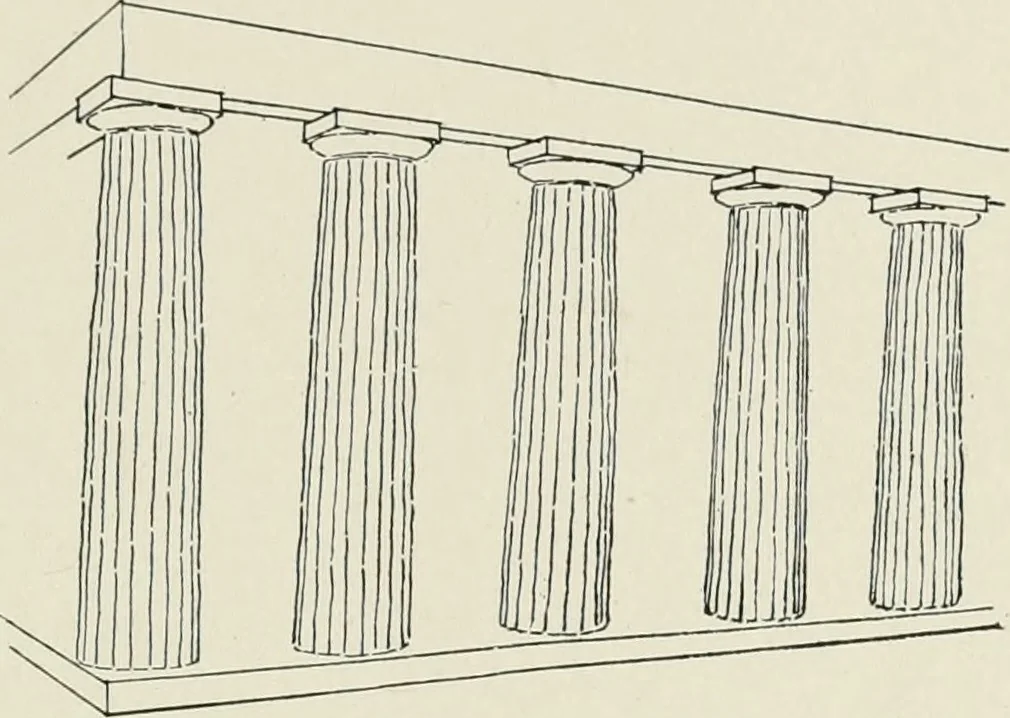 An illustration from Architectural composition : an attempt to order and phrase ideas which hitherto have been only felt by the instinctive taste of designers, 1908, leaf 62