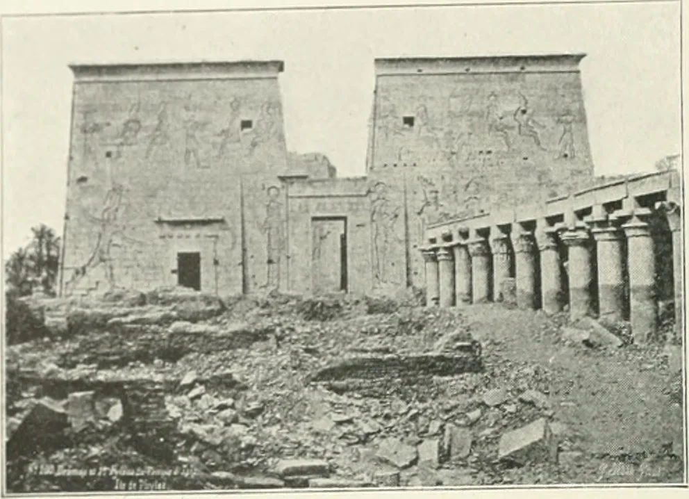 An illustration from Architectural composition : an attempt to order and phrase ideas which hitherto have been only felt by the instinctive taste of designers, 1908, leaf 81
