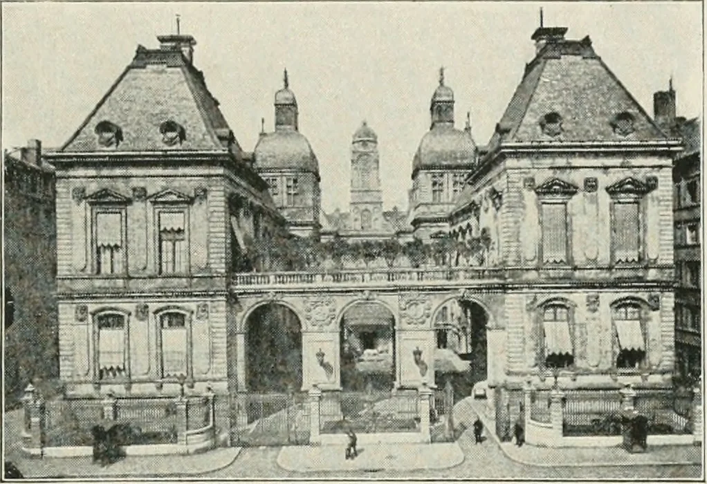 An illustration from Architectural composition : an attempt to order and phrase ideas which hitherto have been only felt by the instinctive taste of designers, 1908, leaf 82