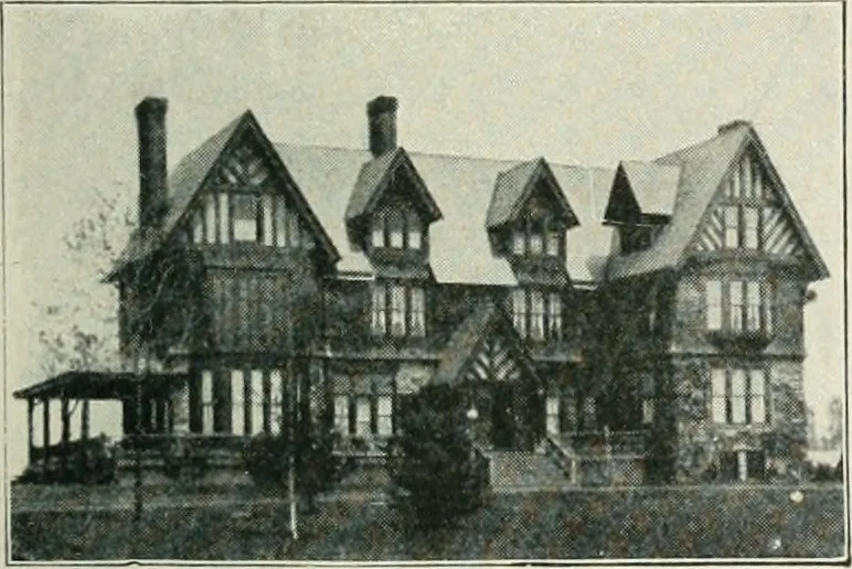 An illustration from Architectural composition : an attempt to order and phrase ideas which hitherto have been only felt by the instinctive taste of designers, 1908, leaf 82