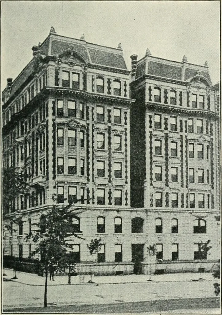 An illustration from Architectural composition : an attempt to order and phrase ideas which hitherto have been only felt by the instinctive taste of designers, 1908, leaf 84