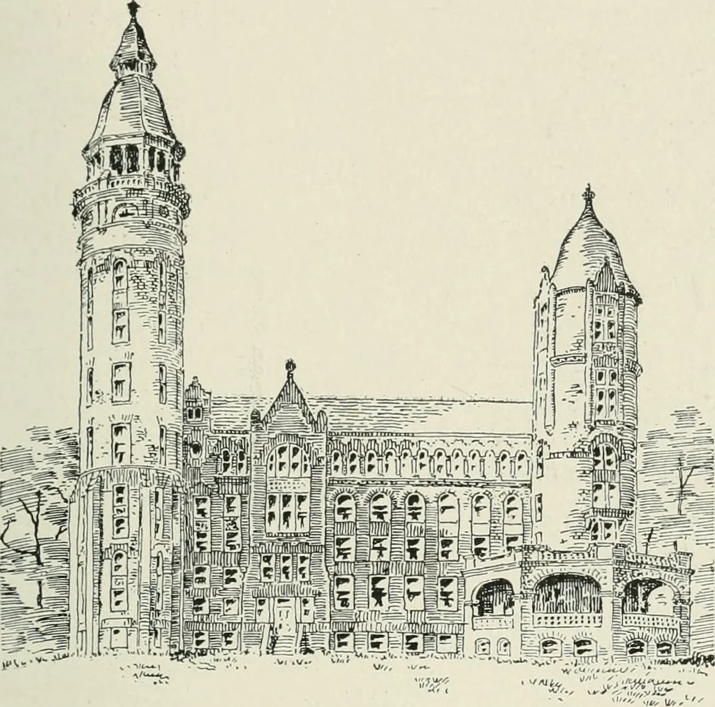 An illustration from Architectural composition : an attempt to order and phrase ideas which hitherto have been only felt by the instinctive taste of designers, 1908, leaf 86