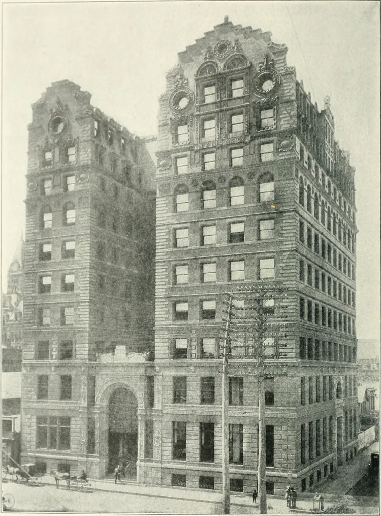An illustration from Architectural composition : an attempt to order and phrase ideas which hitherto have been only felt by the instinctive taste of designers, 1908, leaf 89