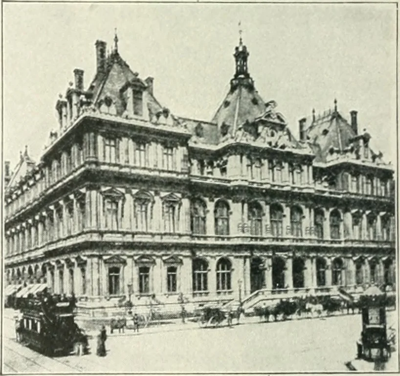 An illustration from Architectural composition : an attempt to order and phrase ideas which hitherto have been only felt by the instinctive taste of designers, 1908, leaf 93