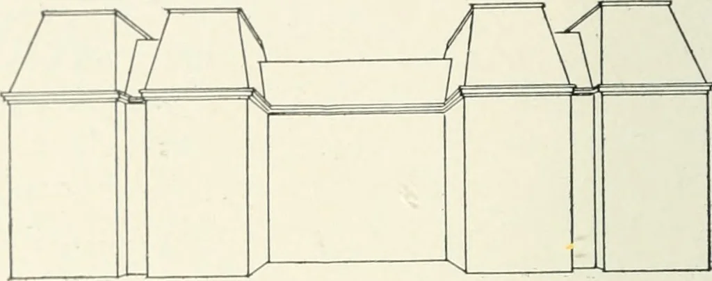 An illustration from Architectural composition : an attempt to order and phrase ideas which hitherto have been only felt by the instinctive taste of designers, 1908, leaf 97