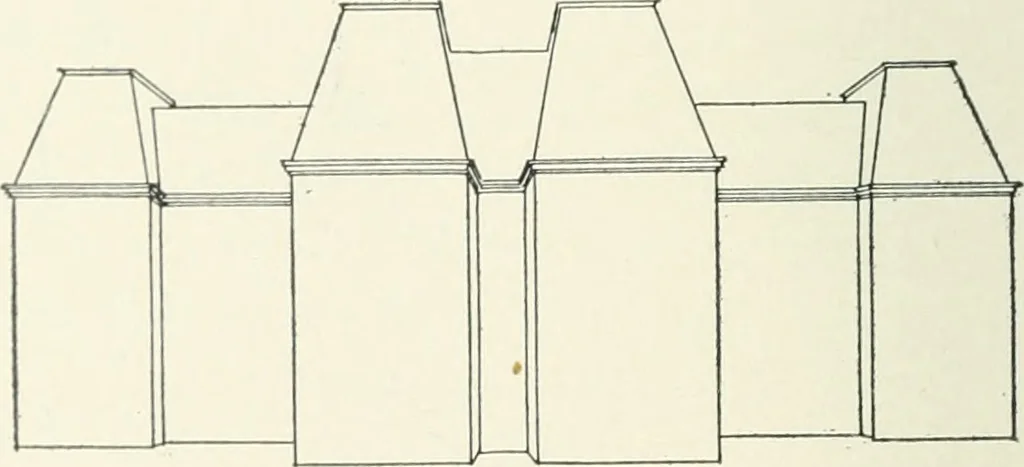 An illustration from Architectural composition : an attempt to order and phrase ideas which hitherto have been only felt by the instinctive taste of designers, 1908, leaf 97
