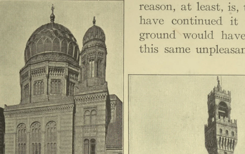 An illustration from Architectural composition; an attempt to order and phrase ideas which hitherto have been only felt by the instinctive taste of designers, 1908, leaf 164