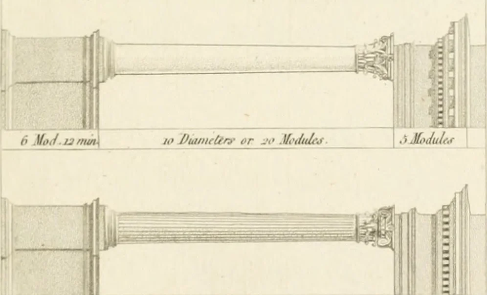 An illustration from The architectural director : being a guide to builders, draughtsman, students, workmen, in the study, design, and execution of architecture ..., 1848, leaf 132