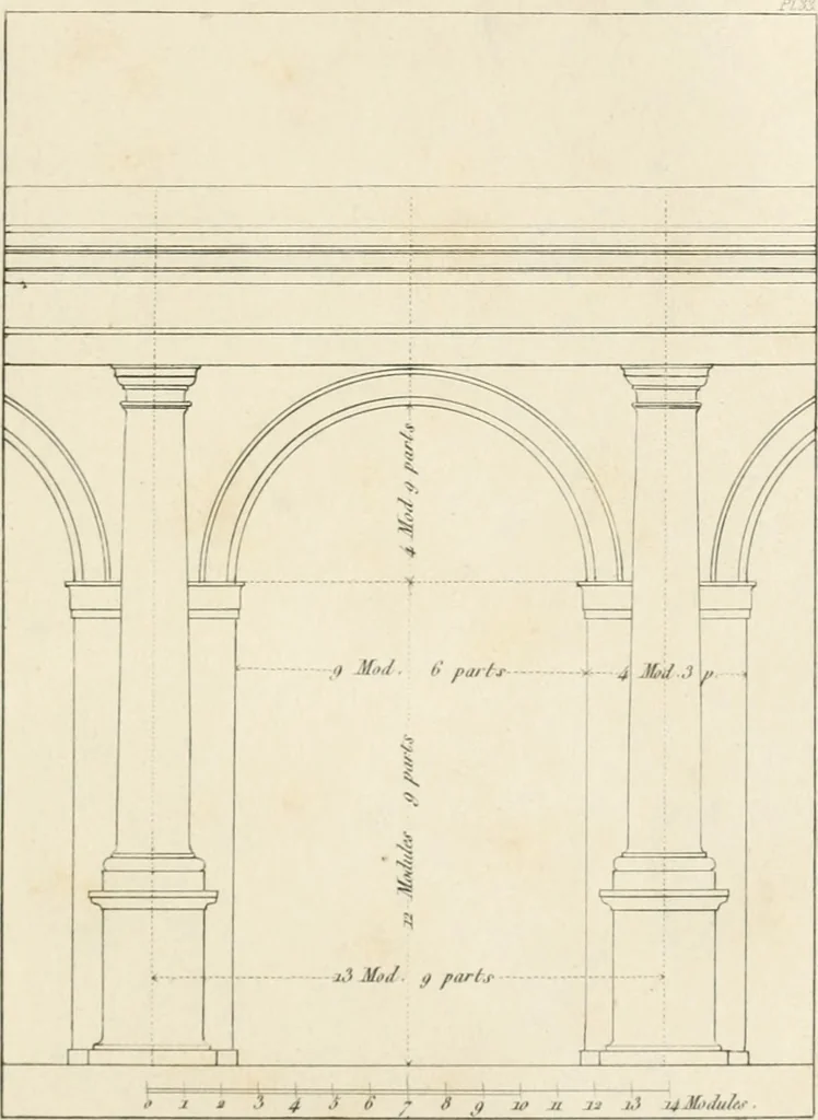 An illustration from The architectural director : being a guide to builders, draughtsman, students, workmen, in the study, design, and execution of architecture ..., 1848, leaf 290