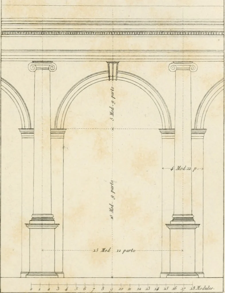 An illustration from The architectural director : being a guide to builders, draughtsman, students, workmen, in the study, design, and execution of architecture ..., 1848, leaf 294
