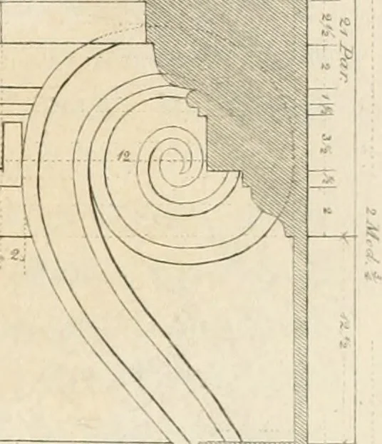 An illustration from The architectural director : being a guide to builders, draughtsman, students, workmen, in the study, design, and execution of architecture ..., 1848, leaf 309