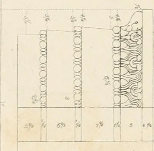 An illustration from The architectural director : being a guide to builders, draughtsman, students, workmen, in the study, design, and execution of architecture ..., 1848, leaf 321