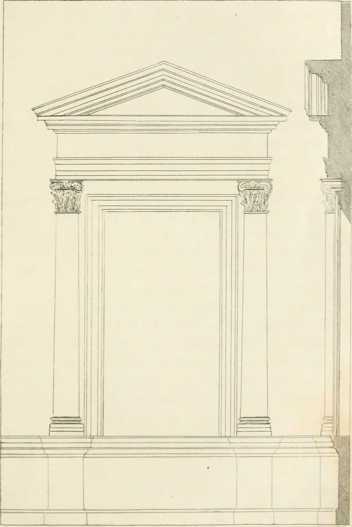 An illustration from The architectural director : being a guide to builders, draughtsman, students, workmen, in the study, design, and execution of architecture ..., 1848, leaf 336