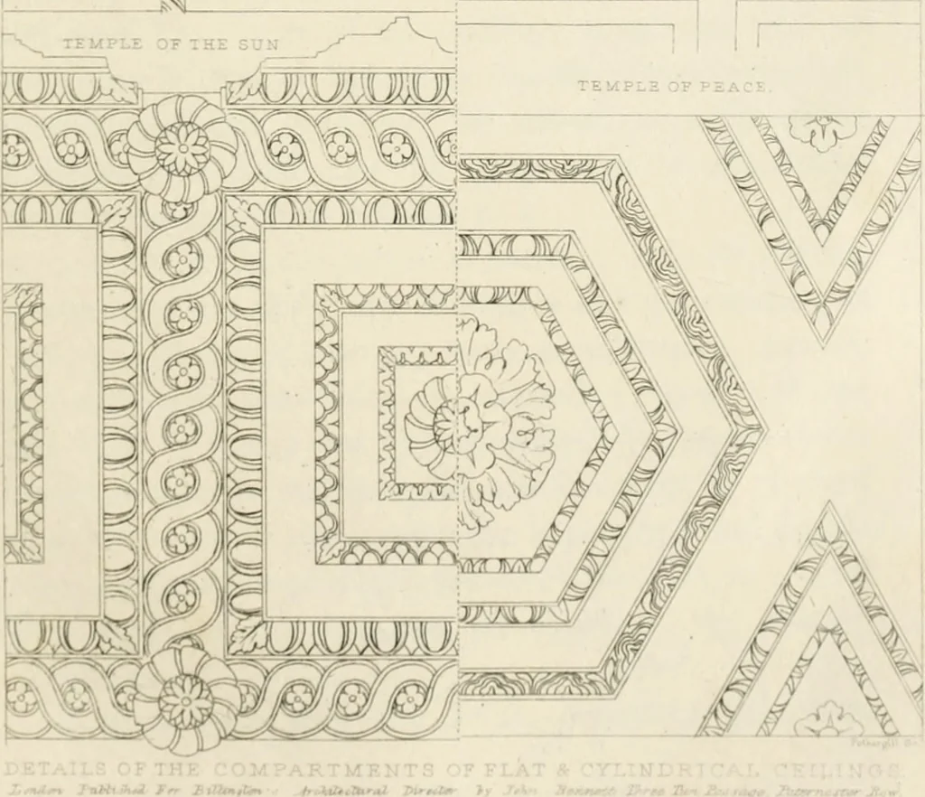 An illustration from The architectural director : being a guide to builders, draughtsman, students, workmen, in the study, design, and execution of architecture ..., 1848, leaf 392