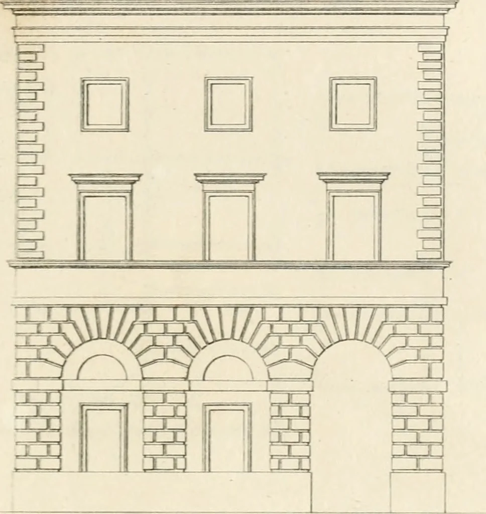 An illustration from The architectural director : being a guide to builders, draughtsman, students, workmen, in the study, design, and execution of architecture ..., 1848, leaf 426