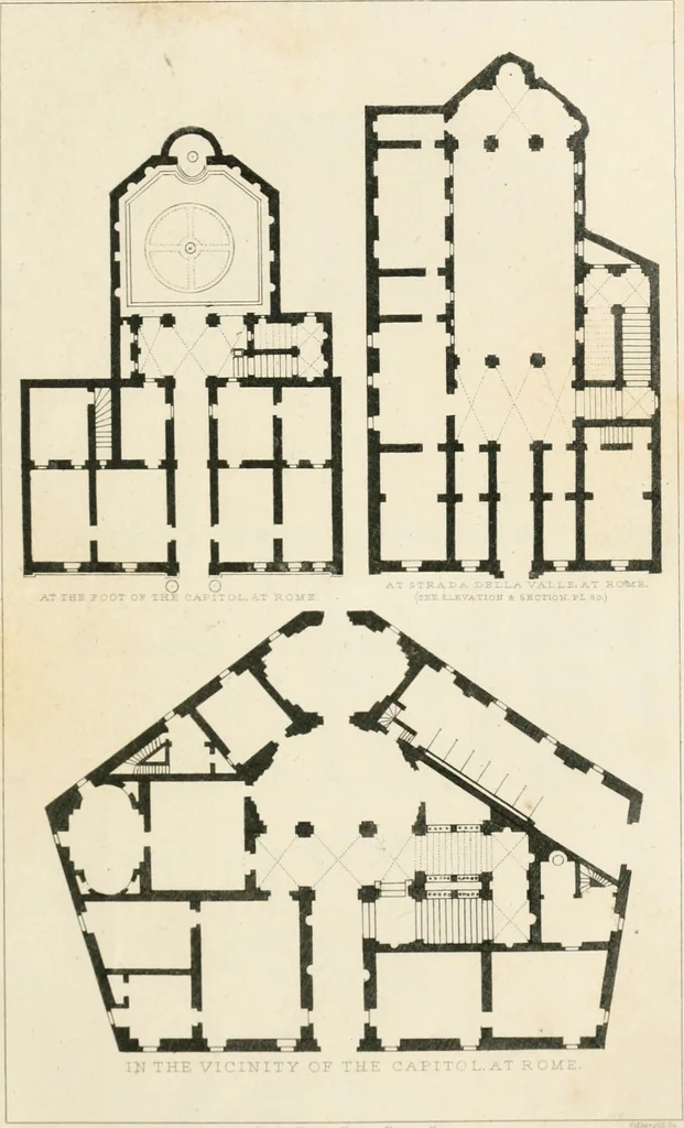 An illustration from The architectural director : being a guide to builders, draughtsman, students, workmen, in the study, design, and execution of architecture ..., 1848, leaf 432