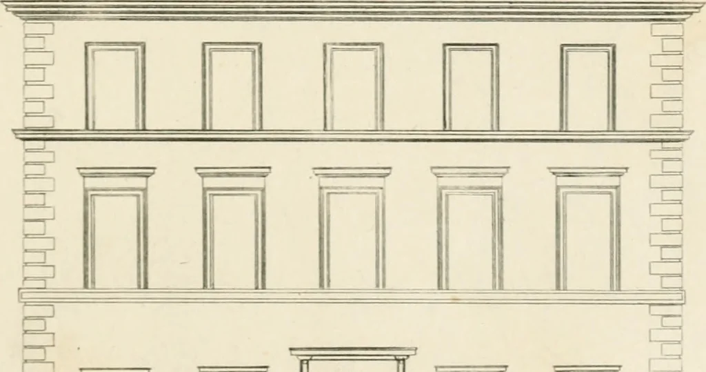 An illustration from The architectural director : being a guide to builders, draughtsman, students, workmen, in the study, design, and execution of architecture ..., 1848, leaf 434