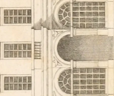 An illustration from The architectural director : being a guide to builders, draughtsman, students, workmen, in the study, design, and execution of architecture ..., 1848, leaf 448