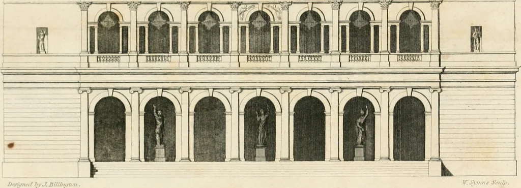 An illustration from The architectural director : being a guide to builders, draughtsman, students, workmen, in the study, design, and execution of architecture ..., 1848, leaf 450