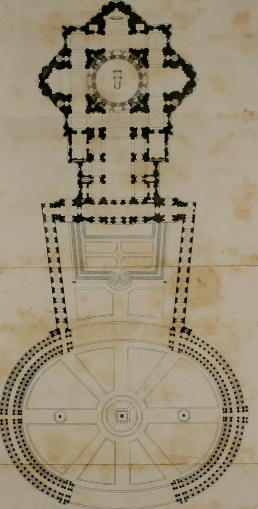 An illustration from The architectural director : being a guide to builders, draughtsman, students, workmen, in the study, design, and execution of architecture ..., 1848, leaf 453