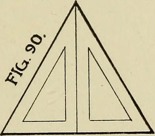 An illustration from Architectural drawing : a textbook that combines the parctical instructions and examples that the student needs, with the suggestive programs, supplementary problems, etc, required by the teacher, written by an architect of wide experience who has also taught the subject for years at Teachers' College, Columbia University, and Mechanics' Institute, New York, 1920, leaf 144