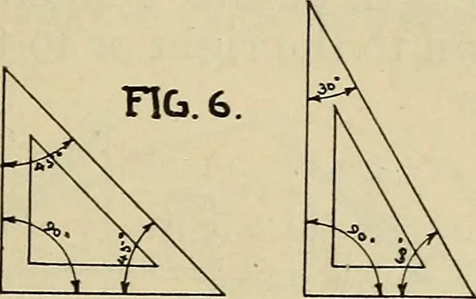 An illustration from Architectural drawing : a textbook that combines the parctical instructions and examples that the student needs, with the suggestive programs, supplementary problems, etc, required by the teacher, written by an architect of wide experience who has also taught the subject for years at Teachers' College, Columbia University, and Mechanics' Institute, New York, 1920, leaf 20
