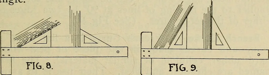 An illustration from Architectural drawing : a textbook that combines the parctical instructions and examples that the student needs, with the suggestive programs, supplementary problems, etc, required by the teacher, written by an architect of wide experience who has also taught the subject for years at Teachers' College, Columbia University, and Mechanics' Institute, New York, 1920, leaf 20