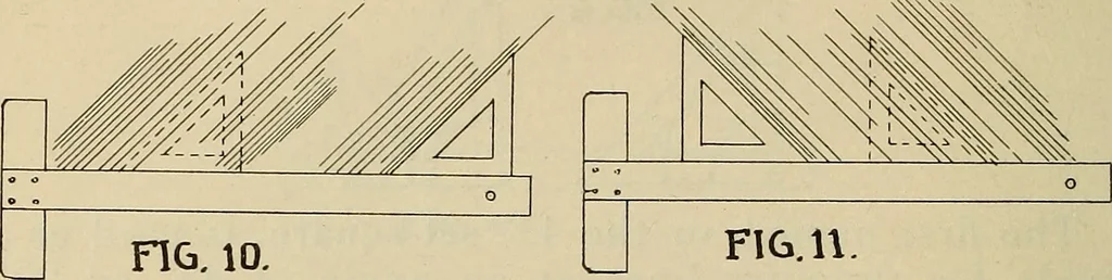 An illustration from Architectural drawing : a textbook that combines the parctical instructions and examples that the student needs, with the suggestive programs, supplementary problems, etc, required by the teacher, written by an architect of wide experience who has also taught the subject for years at Teachers' College, Columbia University, and Mechanics' Institute, New York, 1920, leaf 21