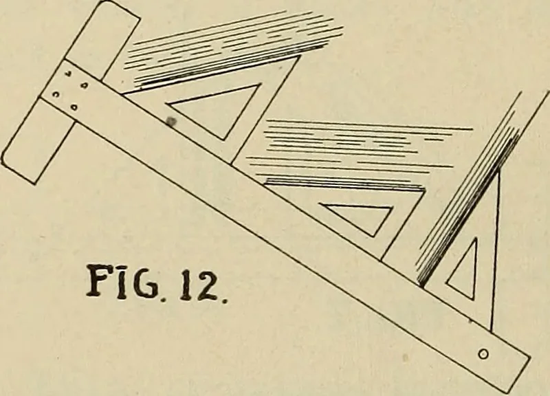 An illustration from Architectural drawing : a textbook that combines the parctical instructions and examples that the student needs, with the suggestive programs, supplementary problems, etc, required by the teacher, written by an architect of wide experience who has also taught the subject for years at Teachers' College, Columbia University, and Mechanics' Institute, New York, 1920, leaf 21