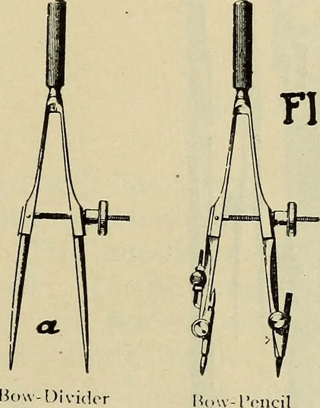 An illustration from Architectural drawing : a textbook that combines the parctical instructions and examples that the student needs, with the suggestive programs, supplementary problems, etc, required by the teacher, written by an architect of wide experience who has also taught the subject for years at Teachers' College, Columbia University, and Mechanics' Institute, New York, 1920, leaf 24